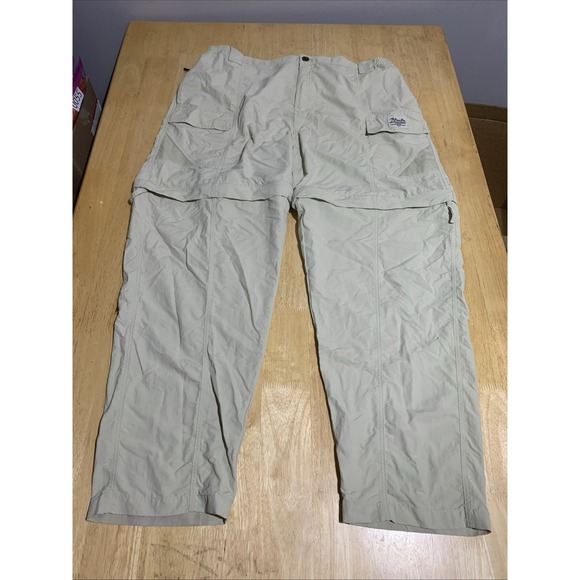 Bimini Bay Outfitters Zip Nylon Pants Mens 2XL‎ Cargo Outdoor Gear Pocket - Picture 1 of 8